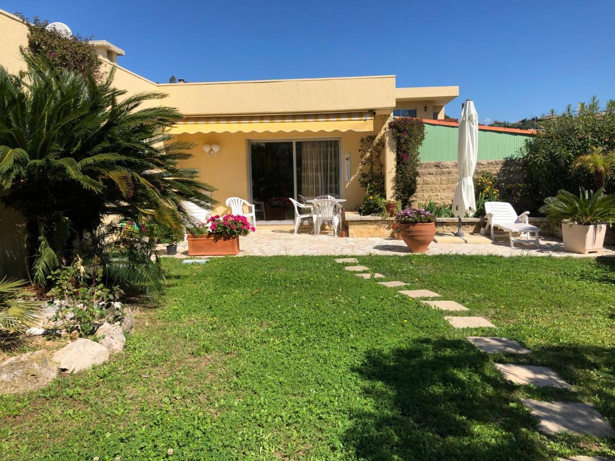 Villa C3 Arthur Rimbaub Chambre D'Hote Piscine Proche Mer Plage 600M Cagnes-sur-Mer Eksteriør bilde