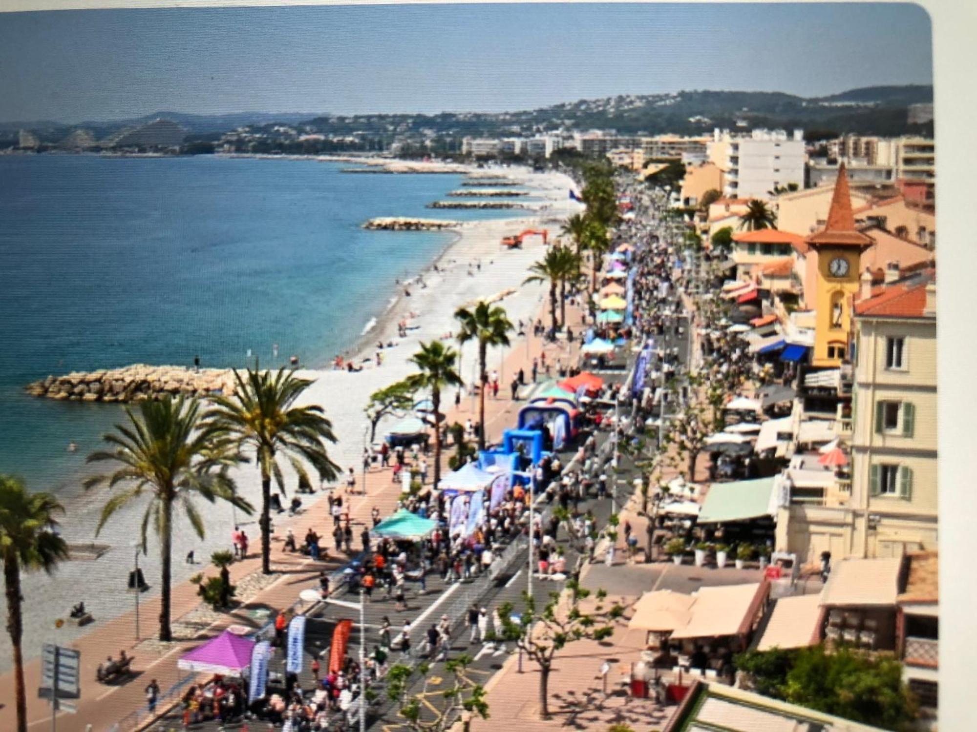 Villa C3 Arthur Rimbaub Chambre D'Hote Piscine Proche Mer Plage 600M Cagnes-sur-Mer Eksteriør bilde